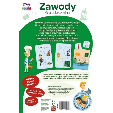 Gra Edukacyjna Zawody Mały Odkrywca Trefl 01951 Gra Edukacyjna Zawody Mały Odkrywca Trefl 01951