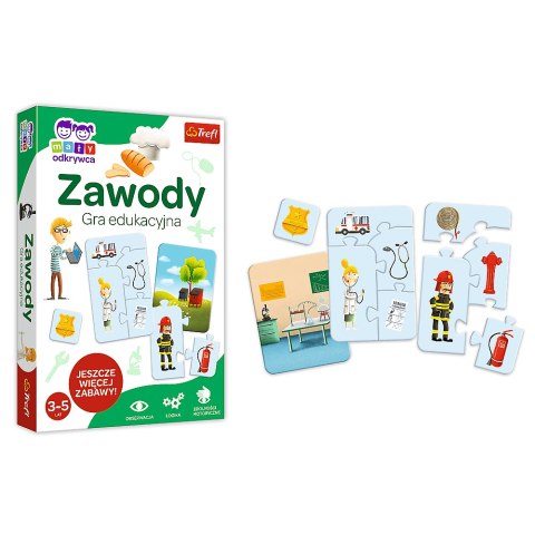 Gra Edukacyjna Zawody Mały Odkrywca Trefl 01951 Gra Edukacyjna Zawody Mały Odkrywca Trefl 01951