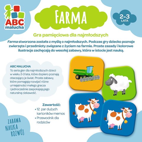 Gra Farma z Serii ABC Malucha Trefl 01944 Gra Farma z Serii ABC Malucha Trefl 01944