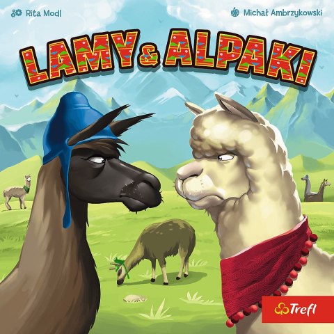 Gra Lamy i Alpaki Trefl 02600 Gra Lamy i Alpaki Trefl 02600