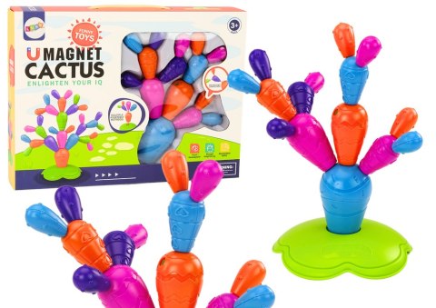 Magnetyczny Kaktus Klocki Konstrukcyjne 16 Elementów Magnetyczny Kaktus Klocki Konstrukcyjne 16 Elementów
