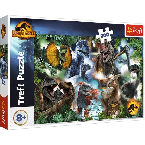 Puzzle - 300 - Ulubione dinozaury - Universal Jurassic World 23013 Puzzle - 300 - Ulubione dinozaury - Universal Jurassic World 23013