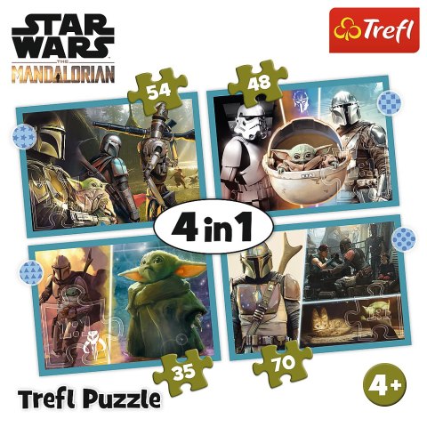 Puzzle - "4w1" - Mandalorian Trefl 34397 Puzzle - "4w1" - Mandalorian Trefl 34397
