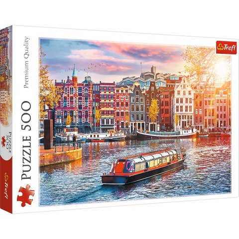 Puzzle 500 el. Amsterdam, Holandia Trefl 37428 Puzzle 500 el. Amsterdam, Holandia Trefl 37428