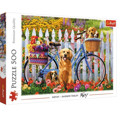 Puzzle 500 el. Pieska przygoda Trefl 37450 Puzzle 500 el. Pieska przygoda Trefl 37450