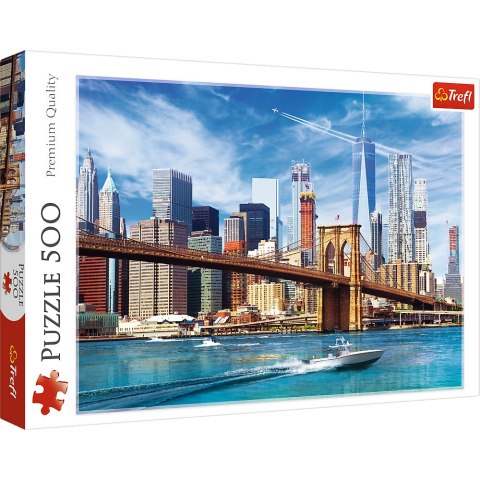 Puzzle 500 el. Widok na Nowy Jork Trefl 37331 Puzzle 500 el. Widok na Nowy Jork Trefl 37331