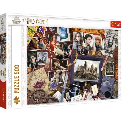 Puzzle Harry Potter 500 el. Pamiątki z Hogwartu Trefl 37400 Puzzle Harry Potter 500 el. Pamiątki z Hogwartu Trefl 37400