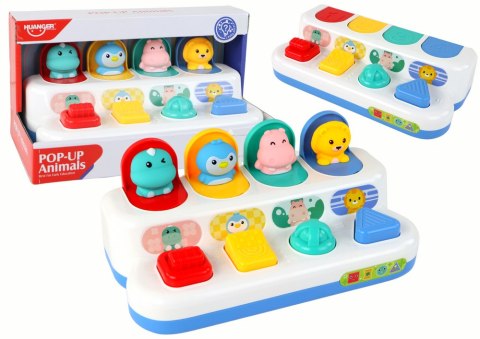 Zabawka Edukacyjna Interaktywna Wyskakujące Okienko Zwierzątka Peekaboo Zabawka Edukacyjna Interaktywna Wyskakujące Okienko Zwierzątka Peekaboo