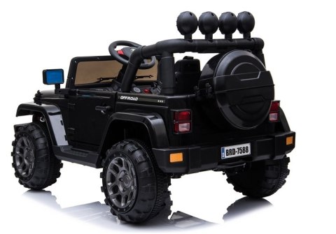 Auto na Akumulator Jeep BRD-7588 Czarny 4x4 Auto na Akumulator Jeep BRD-7588 Czarny 4x4