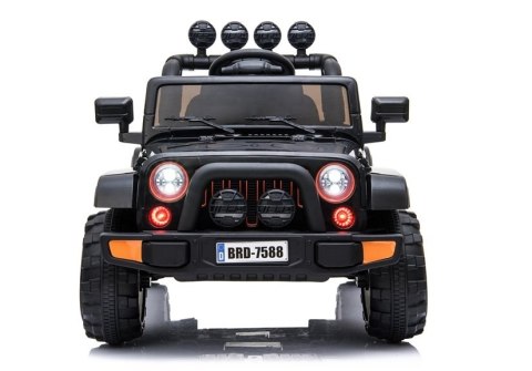 Auto na Akumulator Jeep BRD-7588 Czarny 4x4 Auto na Akumulator Jeep BRD-7588 Czarny 4x4