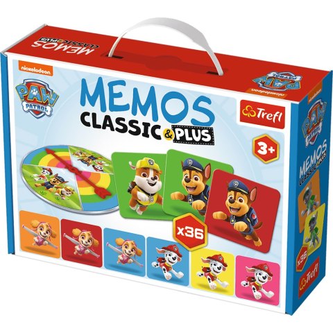 Gra Memos Classic i Plus Psi Patrol Trefl 02269 Gra Memos Classic i Plus Psi Patrol Trefl 02269