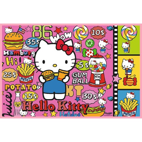 Puzzle - 2x200 - Hello Kitty i przyjaciele - Hello Kitty 13336 Puzzle - 2x200 - Hello Kitty i przyjaciele - Hello Kitty 13336