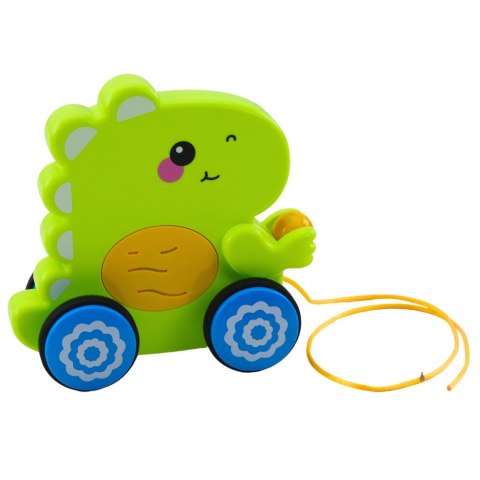 Dinozaur Do Ciągnięcia Dla Malucha Dźwięki Grzechotka Zielony Dinozaur Do Ciągnięcia Dla Malucha Dźwięki Grzechotka Zielony