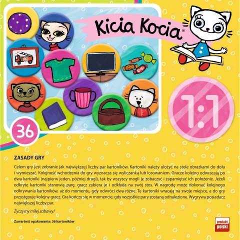 Gra Memos Kicia Kocia Trefl 01894 Gra Memos Kicia Kocia Trefl 01894