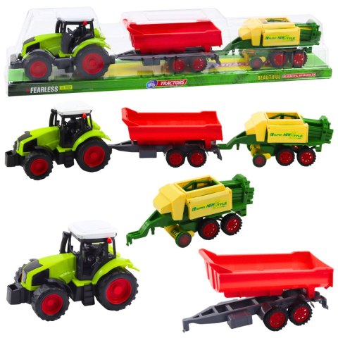 Zestaw Traktor Rolniczy Przyczepa Prasa Maszyna Rolnicza Zestaw Traktor Rolniczy Przyczepa Prasa Maszyna Rolnicza