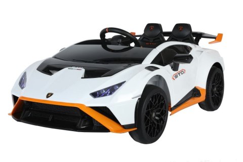 Auto Na Akumulator Lamborghini STO DRIFT Białe Auto Na Akumulator Lamborghini STO DRIFT Białe