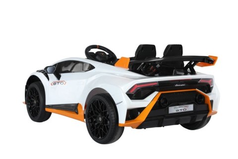Auto Na Akumulator Lamborghini STO DRIFT Białe Auto Na Akumulator Lamborghini STO DRIFT Białe