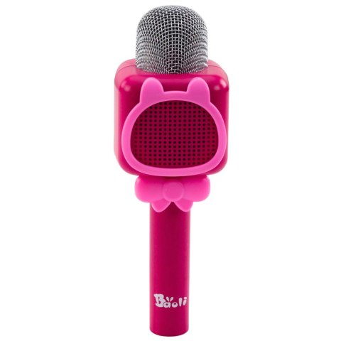 Bezprzewodowy Mikrofon Bluetooth Do Karaoke Nagrywanie Zmiana Głosu Różowy Bezprzewodowy Mikrofon Bluetooth Do Karaoke Nagrywanie Zmiana Głosu Różowy