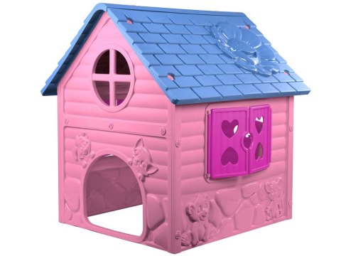 Domek Ogrodowy Dla Dzieci 456 Różowy Domek Ogrodowy Dla Dzieci 456 Różowy