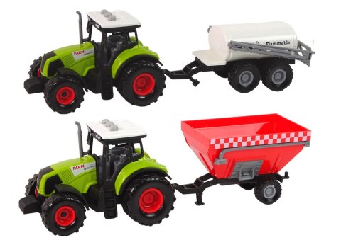 Duży Traktor Światła LED Dźwięki 2 Maszyny Farm Set Duży Traktor Światła LED Dźwięki 2 Maszyny Farm Set
