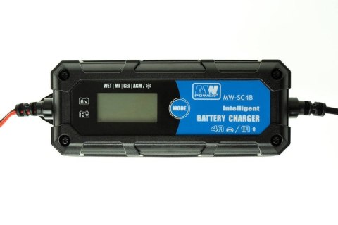 Inteligentna Ładowarka akumulatorowa 6V / 12V MW-SC4B Inteligentna Ładowarka akumulatorowa 6V / 12V MW-SC4B