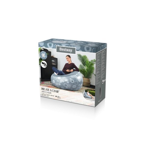 Dmuchany Fotel Niebieski Bestway 75052