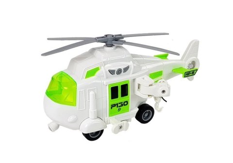 Auto Transporter na Baterie 1:16 z Helikopterem Auto Transporter na Baterie 1:16 z Helikopterem