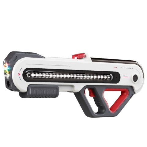 Duży Pistolet Karabin W12 Elektryczny Na Wodę LED Biały 60cm Duży Pistolet Karabin W12 Elektryczny Na Wodę LED Biały 60cm