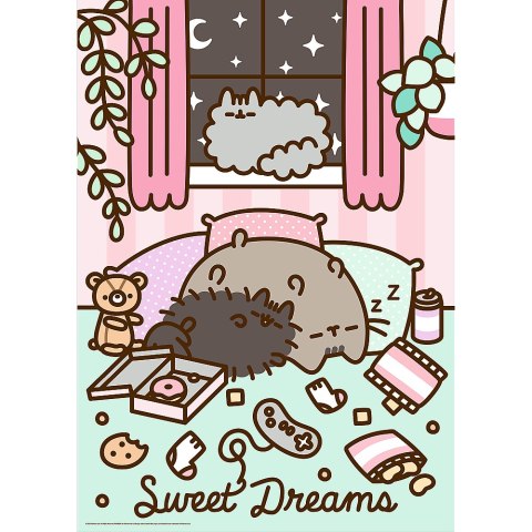 Puzzle - 1000 Premium Plus - Pusheen Trefl 12080 Puzzle - 1000 Premium Plus - Pusheen Trefl 12080
