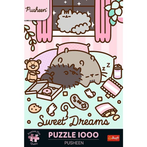 Puzzle - 1000 Premium Plus - Pusheen Trefl 12080 Puzzle - 1000 Premium Plus - Pusheen Trefl 12080