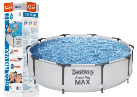 Basen Ogrodowy Stelażowy 305 x 76 cm Bestway 56406 Basen Ogrodowy Stelażowy 305 x 76 cm Bestway 56406