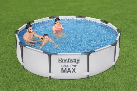 Basen Ogrodowy Stelażowy 305 x 76 cm Bestway 56406 Basen Ogrodowy Stelażowy 305 x 76 cm Bestway 56406