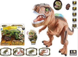 Dinozaur Tyranozaur zielony ST
