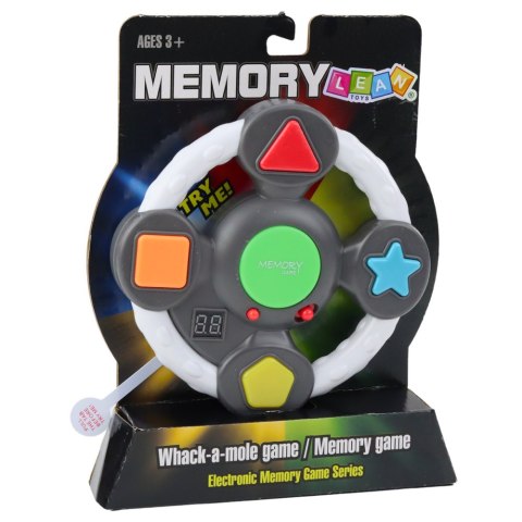 Elektroniczna Gra Logiczna Memory Kierownica Zręcznościowa Światła Dźwięki Elektroniczna Gra Logiczna Memory Kierownica Zręcznościowa Światła Dźwięki