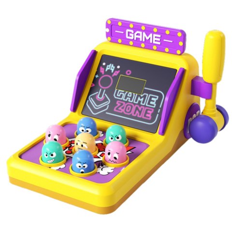 Gra Zręcznościowa Whack A Mole Automat Z Młotkiem Światła Dźwięki Gra Zręcznościowa Whack A Mole Automat Z Młotkiem Światła Dźwięki