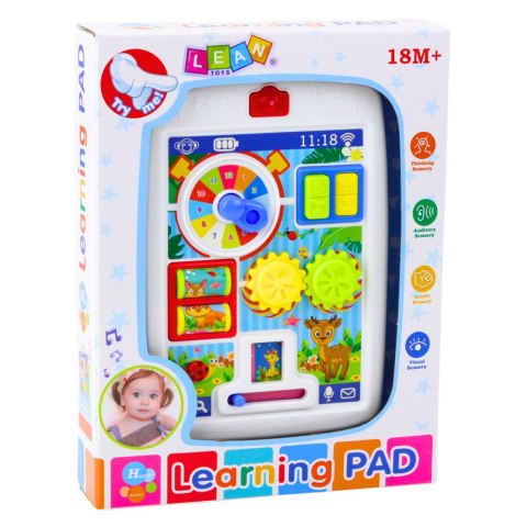 Interaktywny Tablet Edukacyjny Dla Malucha Światła Dźwięki Interaktywny Tablet Edukacyjny Dla Malucha Światła Dźwięki