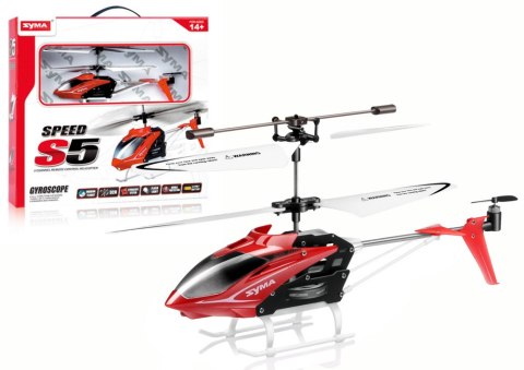 Zdalnie Sterowany Helikopter S5 SYMA RC Czerwony Zdalnie Sterowany Helikopter S5 SYMA RC Czerwony