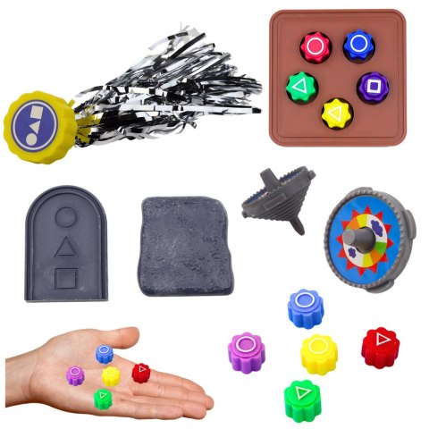 Zestaw 4 Gier Squid Game Tradycyjne Koreańskie Gry Kości Bączek Zestaw 4 Gier Squid Game Tradycyjne Koreańskie Gry Kości Bączek