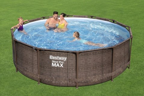 Basen Ogrodowy Stelażowy 366 x 100 cm Bestway 56709 Basen Ogrodowy Stelażowy 366 x 100 cm Bestway 56709