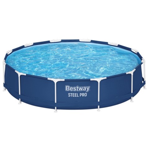 Basen ogrodowy stelażowy 366 x 76 cm zestaw Bestway 56681