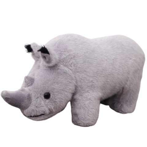 Maskotka Pluszowa Nosorożec Pluszak Przytulanka Szary 30cm Maskotka Pluszowa Nosorożec Pluszak Przytulanka Szary 30cm