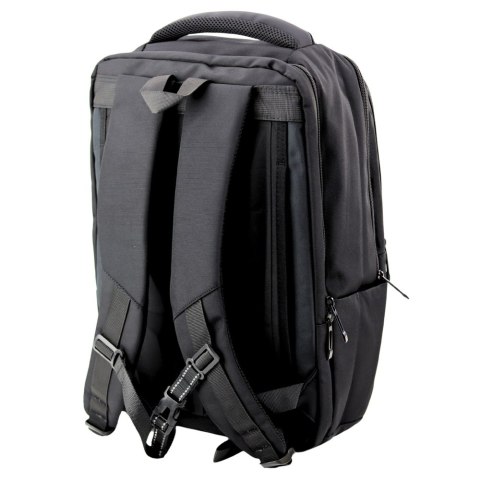 Plecak Miejski Biznesowy USB Pas Piersiowy Czarny 26L Plecak Miejski Biznesowy USB Pas Piersiowy Czarny 26L