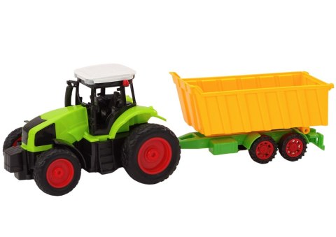 Traktor Z Przyczepą Zdalnie Sterowany RC 1:16 Pilot Zielony QL90268 Traktor Z Przyczepą Zdalnie Sterowany RC 1:16 Pilot Zielony QL90268