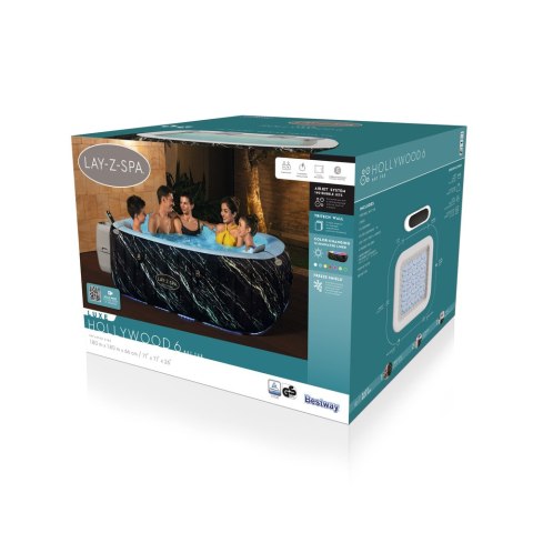 Dmuchane SPA Ogrodowe Hollywood 180 x 66 cm Bestway 6001F