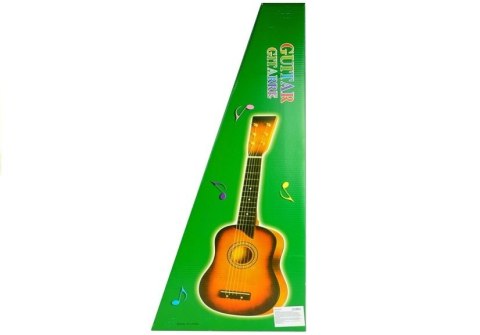 Gitara Drewniana Klasyczna z Kostką Jasny Brąz Gitara Drewniana Klasyczna z Kostką Jasny Brąz