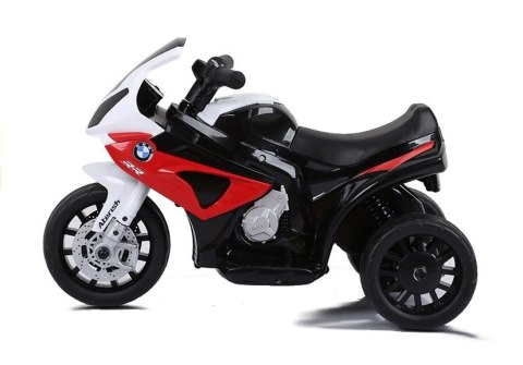 Motor na akumulator BMW S1000RR Trójkołowy Czerwony Motor na akumulator BMW S1000RR Trójkołowy Czerwony