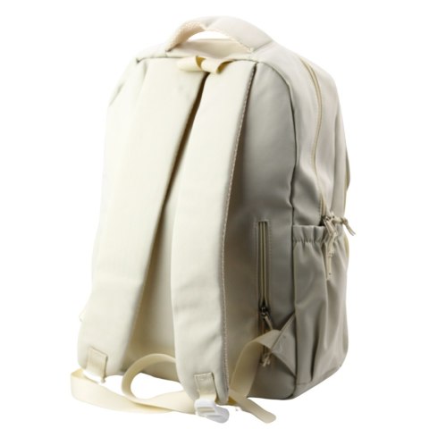 Plecak Miejski Szkolny Kapibara Brelok Przypinki Beżowy Kremowy 25L 42cm Plecak Miejski Szkolny Kapibara Brelok Przypinki Beżowy Kremowy 25L 42cm