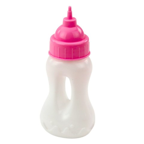 Lalka Bobas Z Butelką Do Karmienia Różowe Ubranko Dźwięki 30cm Lalka Bobas Z Butelką Do Karmienia Różowe Ubranko Dźwięki 30cm
