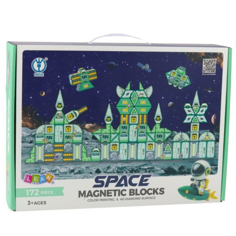 Klocki Magnetyczne Kosmos Stacja Kosmiczna 4D 172el Klocki Magnetyczne Kosmos Stacja Kosmiczna 4D 172el