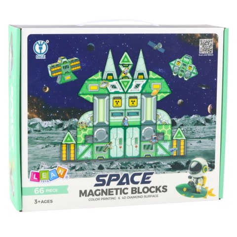 Klocki Magnetyczne Kosmos Stacja Kosmiczna 4D 66el Klocki Magnetyczne Kosmos Stacja Kosmiczna 4D 66el